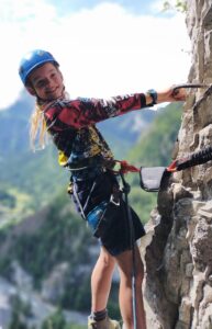 Via ferrata des tines aces les guides des carroz Grand Massif